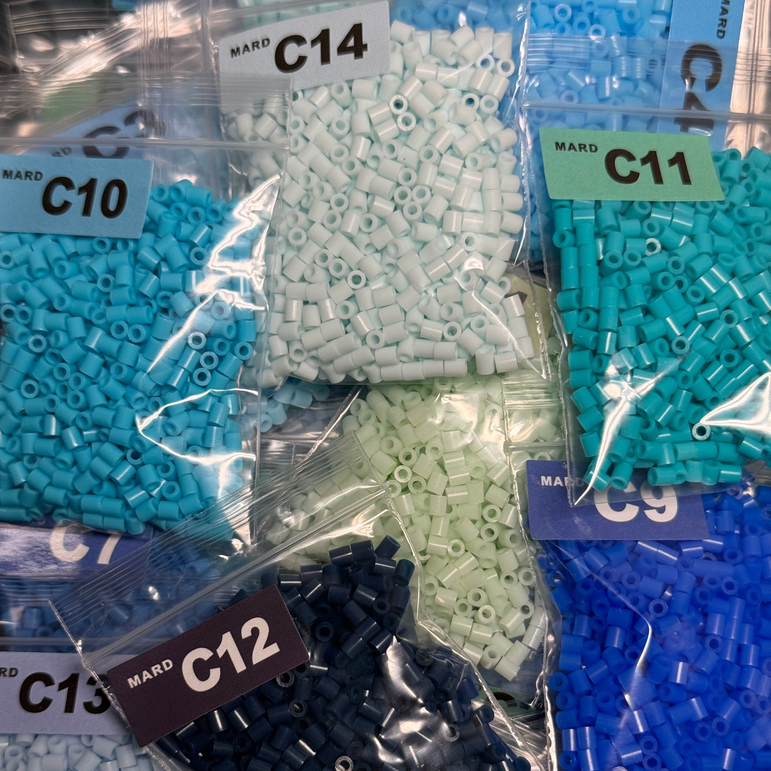 Blue Series - 2.6mm Mini Fuse Beads Refill