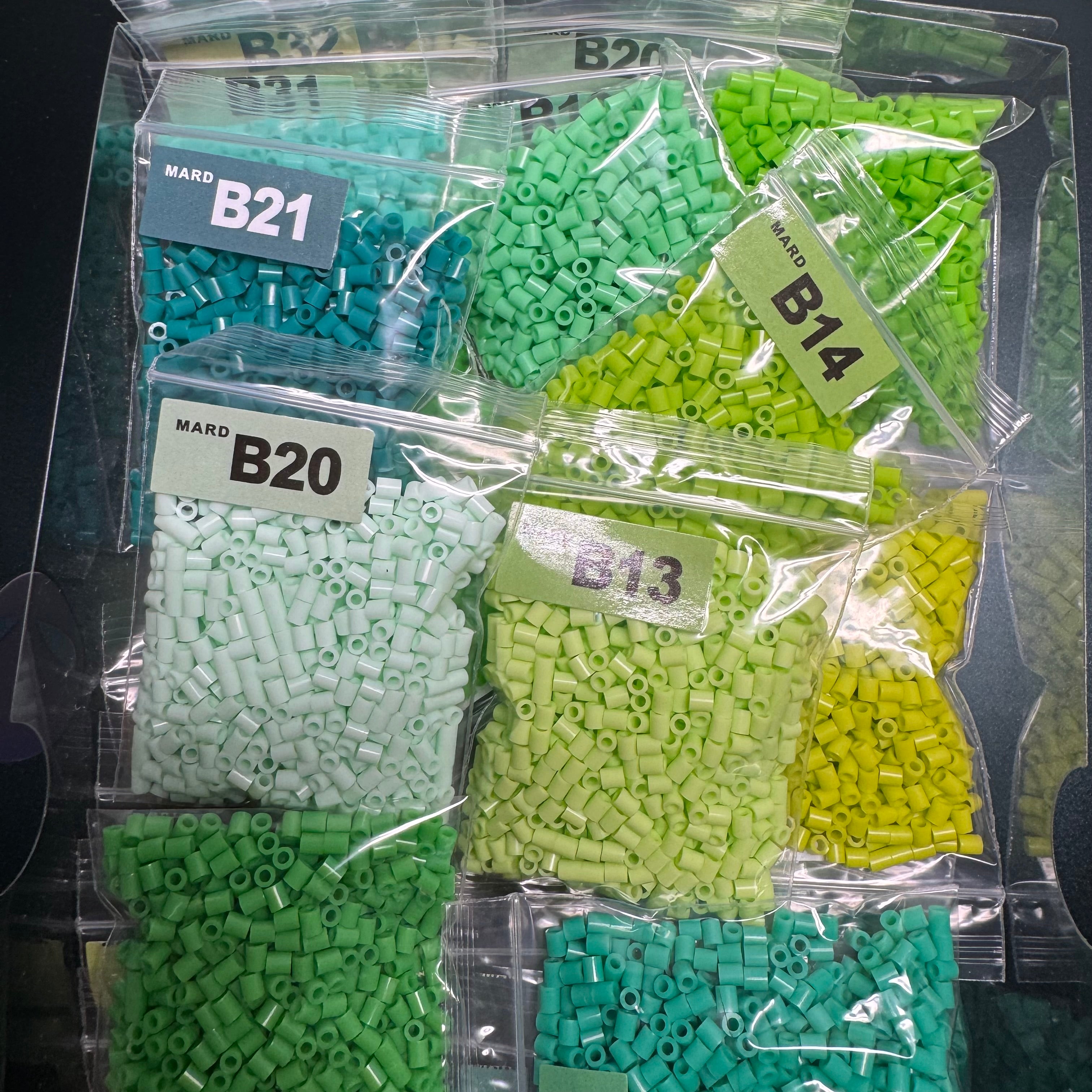 Green Series - 2.6mm Mini Fuse Beads Refill