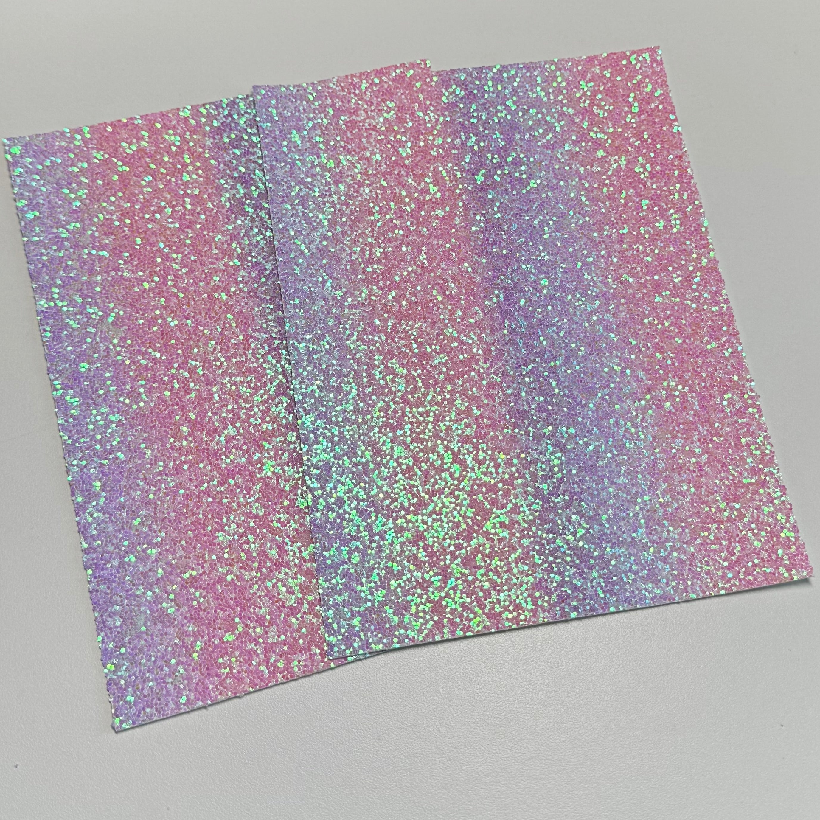 Rainbow Gradient Glitter Mat for Fuse Beads –  Ironing Sheet for Pixel Art & DIY Crafts (15x20cm)