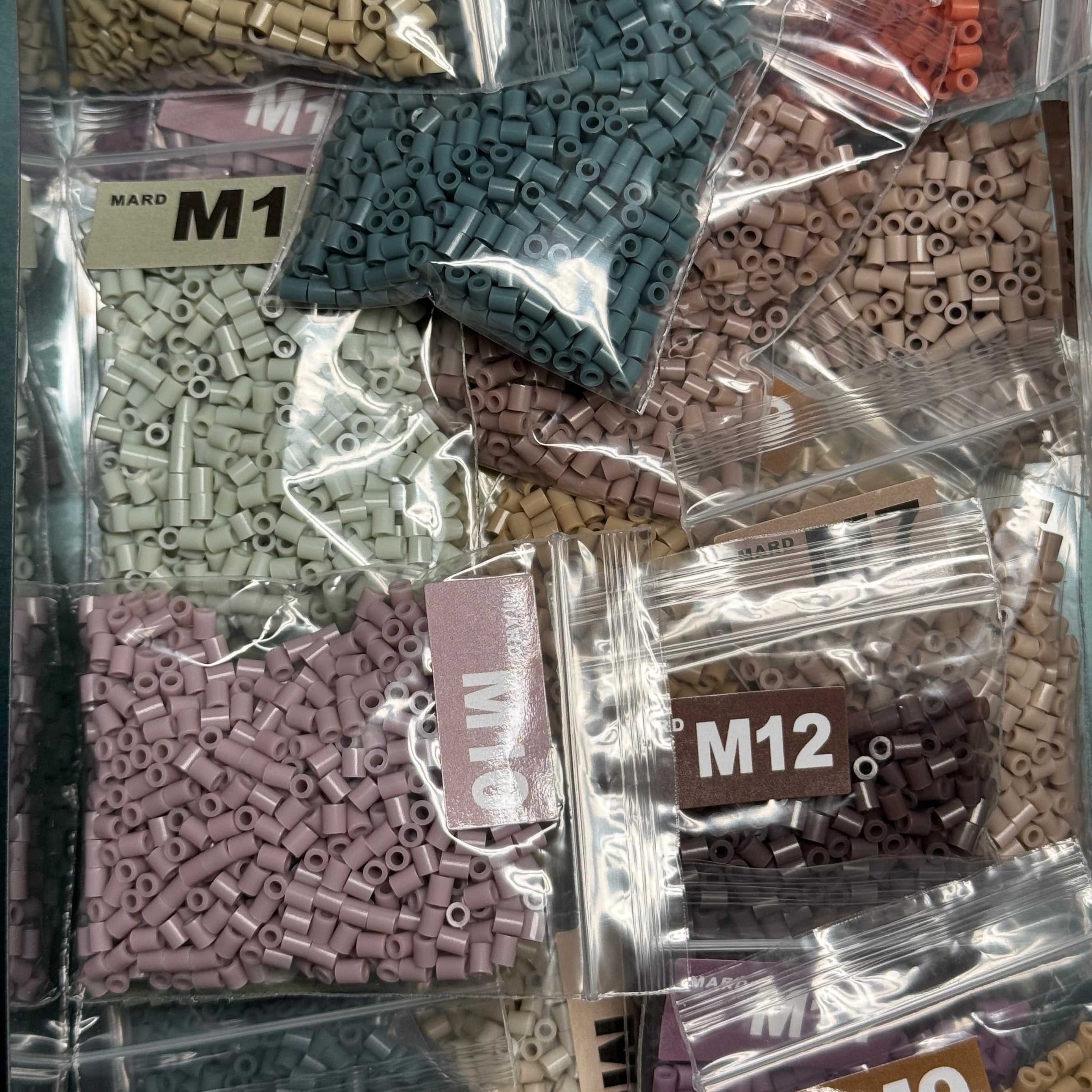 Muted Series - 2.6mm Mini Fuse Beads Refill