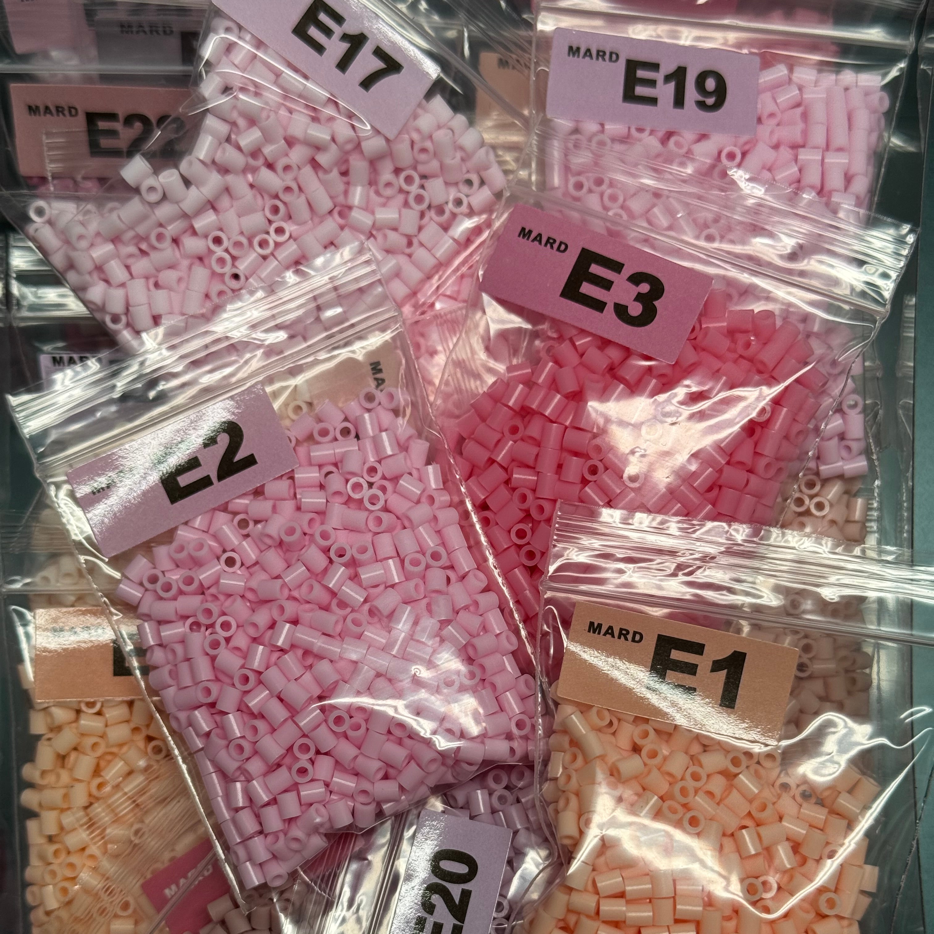 Pink Series - 2.6mm Mini Fuse Beads Refill