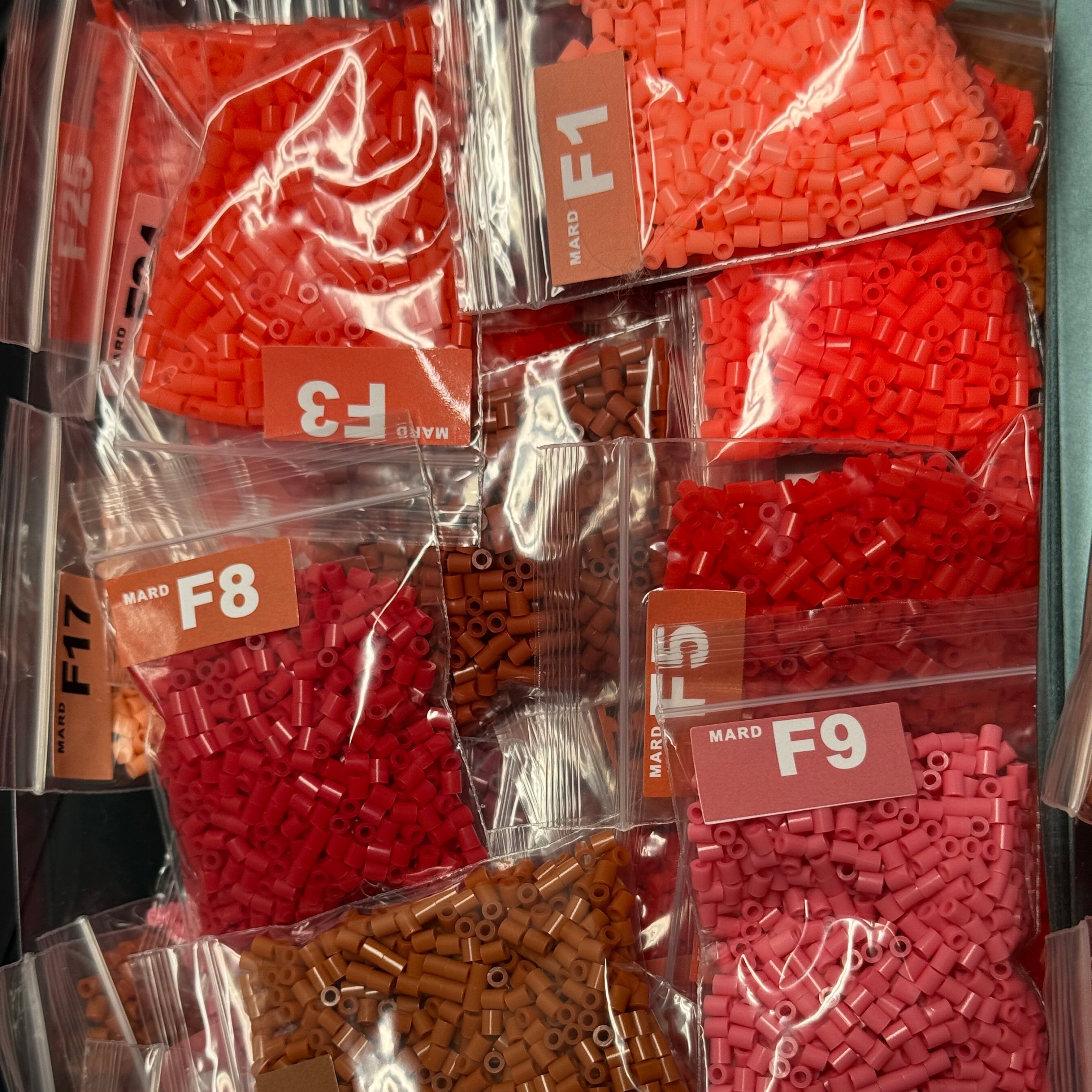 Red Series - 2.6mm Mini Fuse Beads Refill