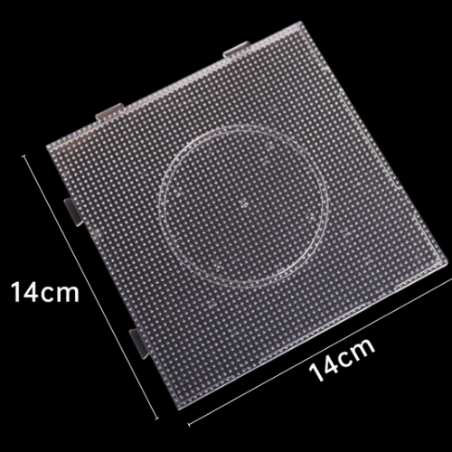 52*52 White Pegboard with black grid lines for 2.6mm Fuse Beads